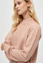 Minus Angie strik pullover Pullover 210M Pale Rose Melange