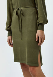 Minus Astrid Kort Strik Kjole Kjoler 3797 Ivy green