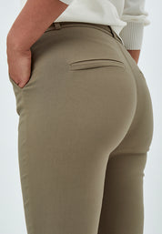 Minus MSCarma MW Flared Bukser Bukser 4758 Mineral Gray