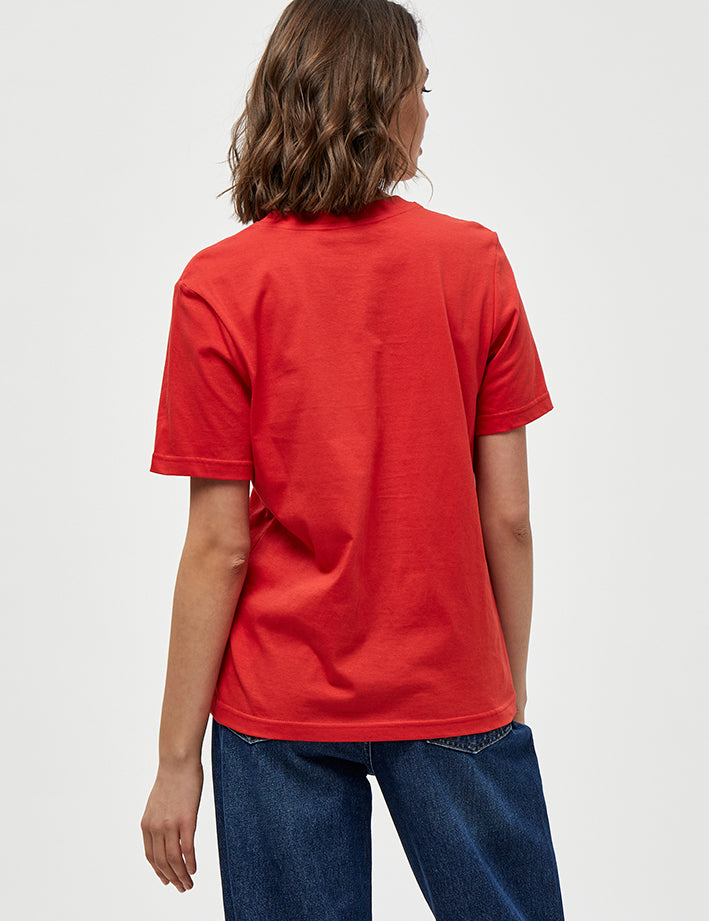 Minus MSCathy GOTS T-Shirt T-Shirt 6030 Lava Red