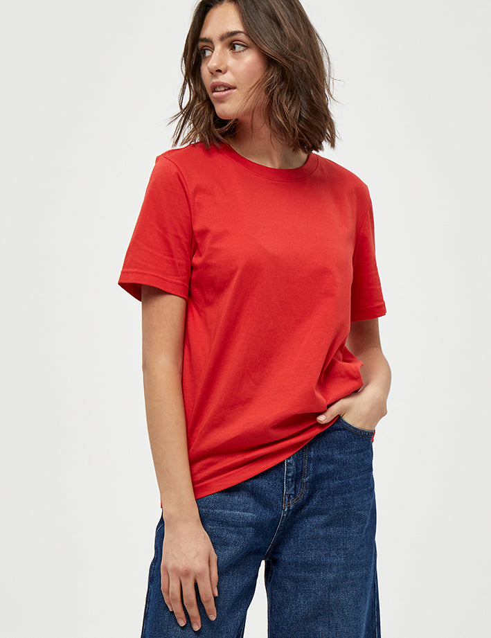 Minus MSCathy GOTS T-Shirt T-Shirt 6030 Lava Red
