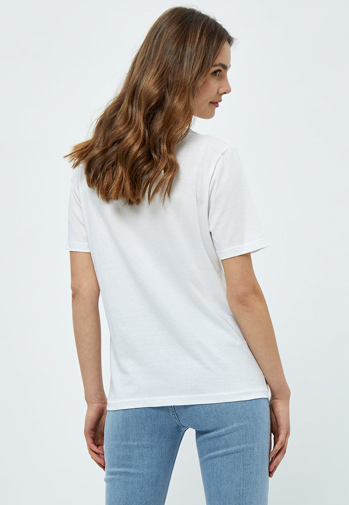 Empirisk Deltage sammensmeltning Cathy GOTS T-Shirt - Hvid – Minus.dk