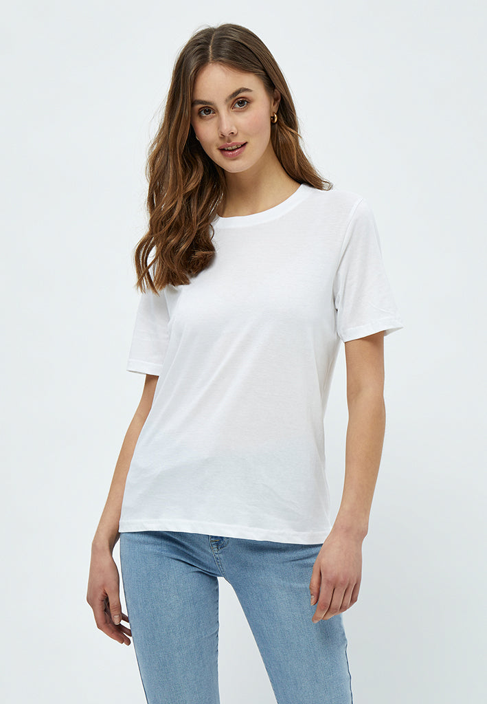 Empirisk Deltage sammensmeltning Cathy GOTS T-Shirt - Hvid – Minus.dk