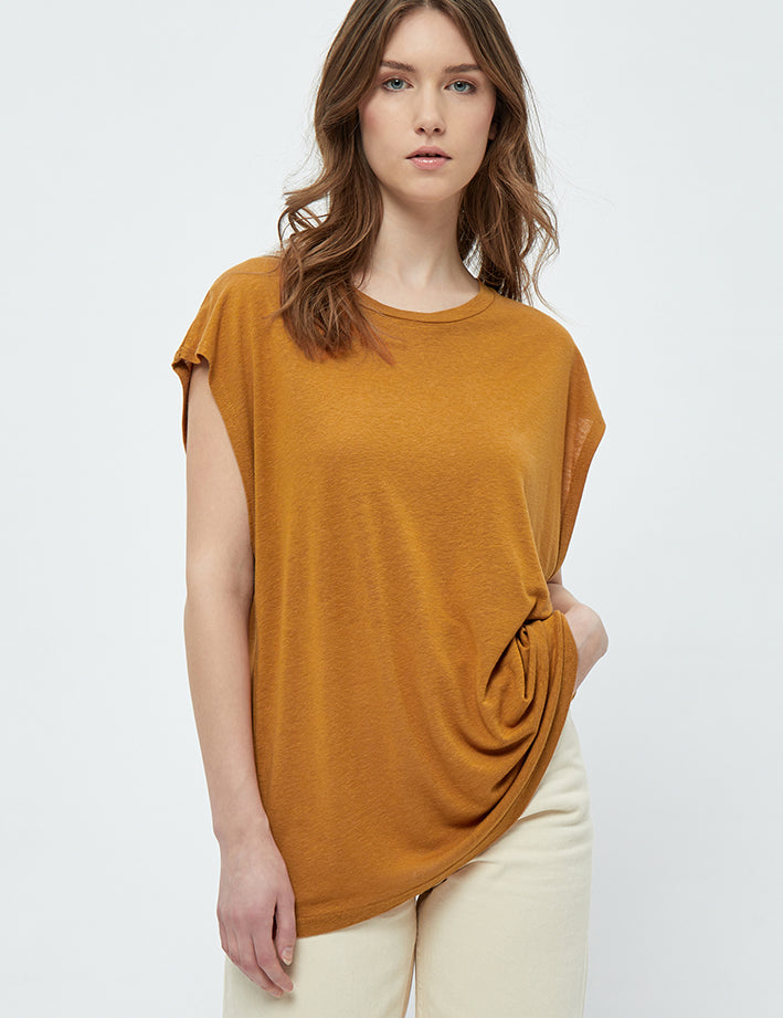 Minus Jasmere T-Shirt T-Shirt 5440 Sun Baked Brown