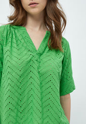 Minus Jelima Bluse Bluser 3305 ISLAND GREEN