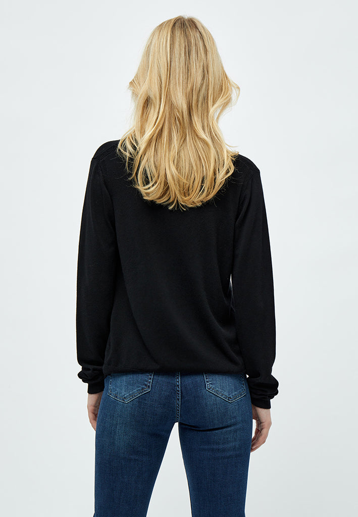 Minus Jennifer Strik Cardigan Cardigans Sort
