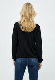 Minus Jennifer Strik Cardigan Cardigans Sort