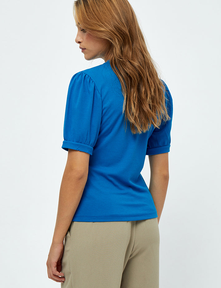 Minus MSJohanna T-shirt T-Shirt 1202 Ocean Blue