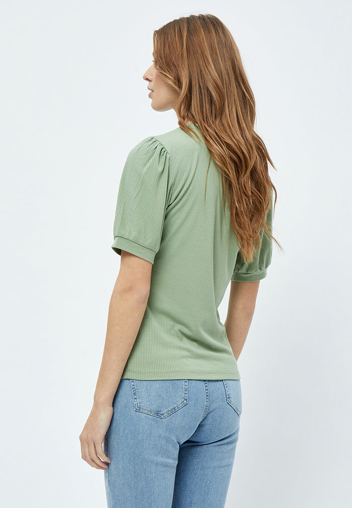 Minus MSJohanna T-shirt T-Shirt 3009 Basil Green