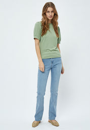 Minus MSJohanna T-shirt T-Shirt 3009 Basil Green