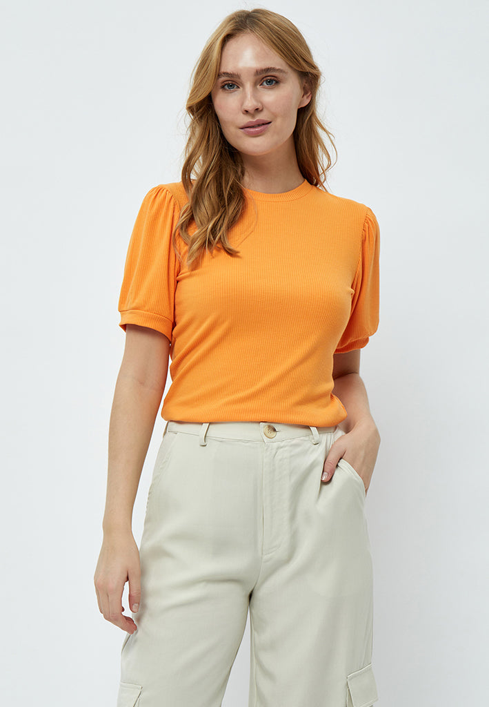 Minus MSJohanna T-shirt T-Shirt 6070 Orange Peel