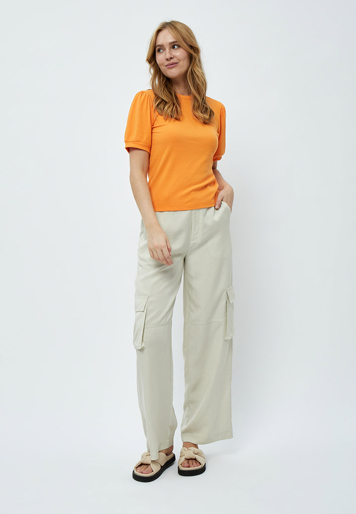 Minus MSJohanna T-shirt T-Shirt 6070 Orange Peel