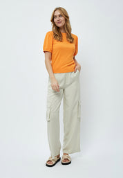 Minus MSJohanna T-shirt T-Shirt 6070 Orange Peel