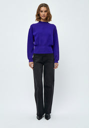 Minus Jose Strik Turtleneck Pullover 5024 Royal Blue