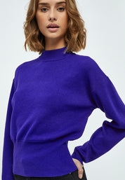 Minus Jose Strik Turtleneck Pullover 5024 Royal Blue