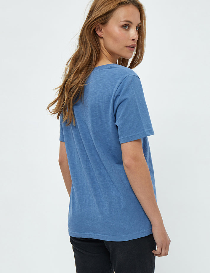 Minus MSLeti T-Shirt T-Shirt 505 Denim Blue