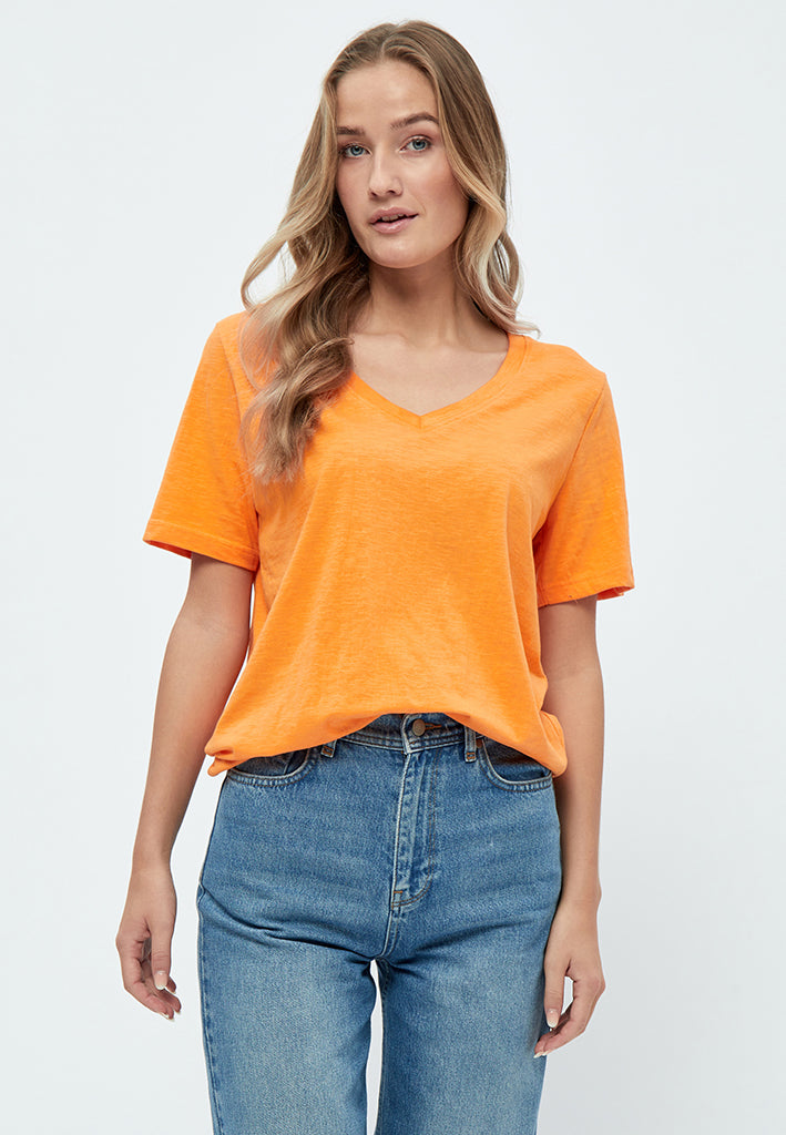 Minus MSLeti T-Shirt T-Shirt 6070 Orange Peel