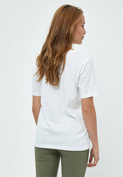 Minus MSLeti T-Shirt T-Shirt Hvid