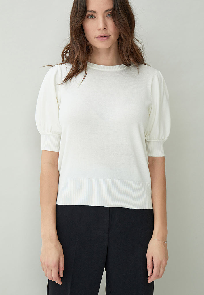 Minus MSLiva Strik Pullover Pullover 220 Broken White