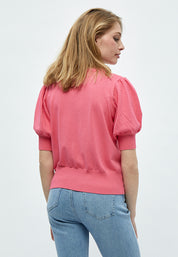 Minus MSLiva Strik Pullover Pullover 6028 Pink Flamingo