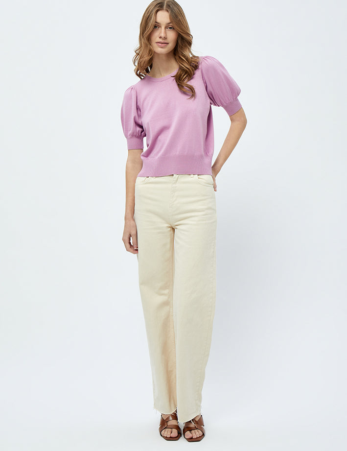 Minus MSLiva Strik Pullover Pullover 7030 Lupine Purple