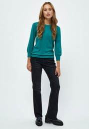 Minus MSMersin Strik Pullover Pullover 481 Ocean Green