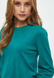 Minus MSMersin Strik Pullover Pullover 481 Ocean Green