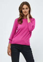 Minus MSMersin Strik Pullover Pullover 6035 Pink Rose