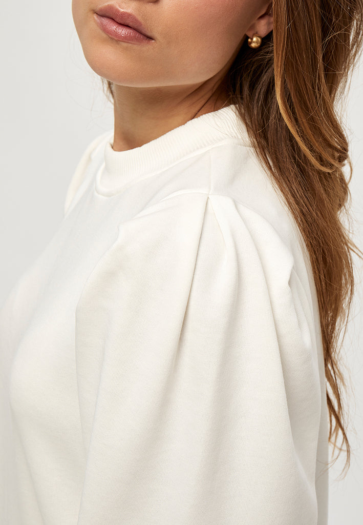 Minus MSMika Langærmet Sweatshirt Pullover 220 Broken White