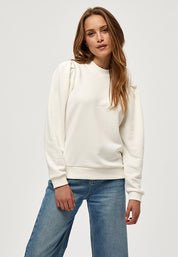Minus MSMika Langærmet Sweatshirt Pullover 220 Broken White