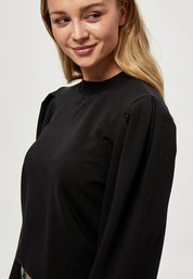 Minus MSMika Langærmet Sweatshirt Pullover Sort