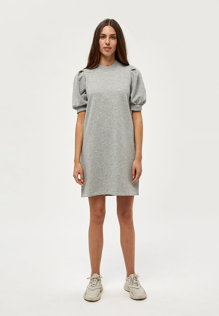 Minus Mika Sweatkjole Kjoler 112M Light Grey Melange