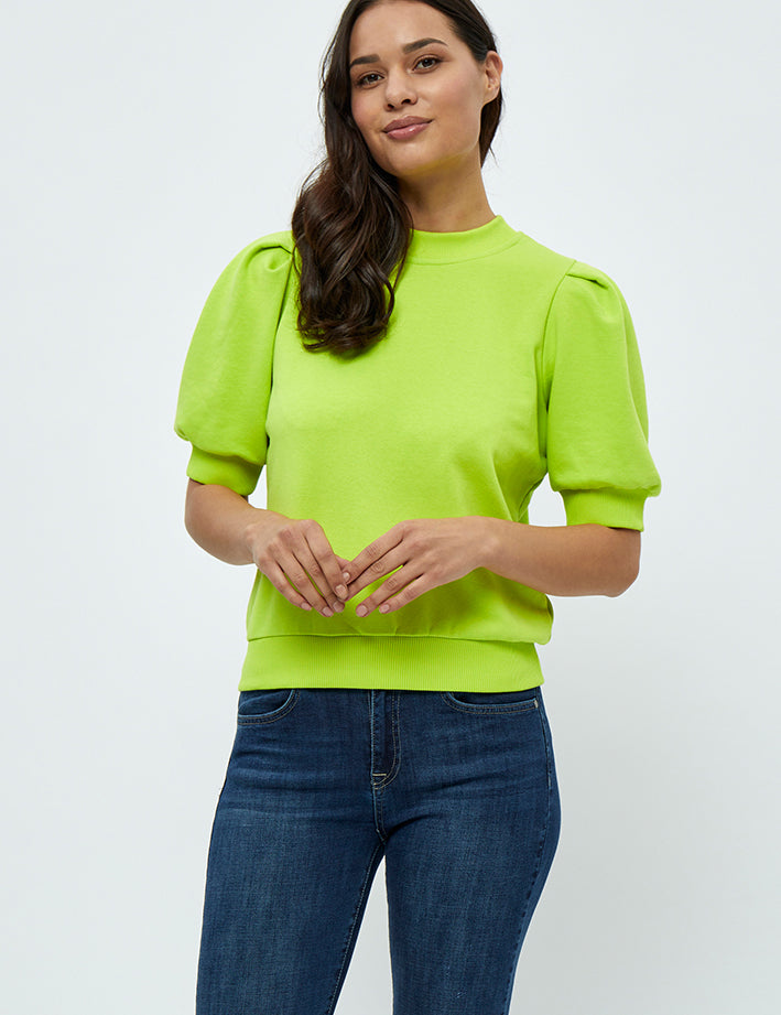 Minus Mika Sweatshirt Sweatshirts 3085 Bright Lime
