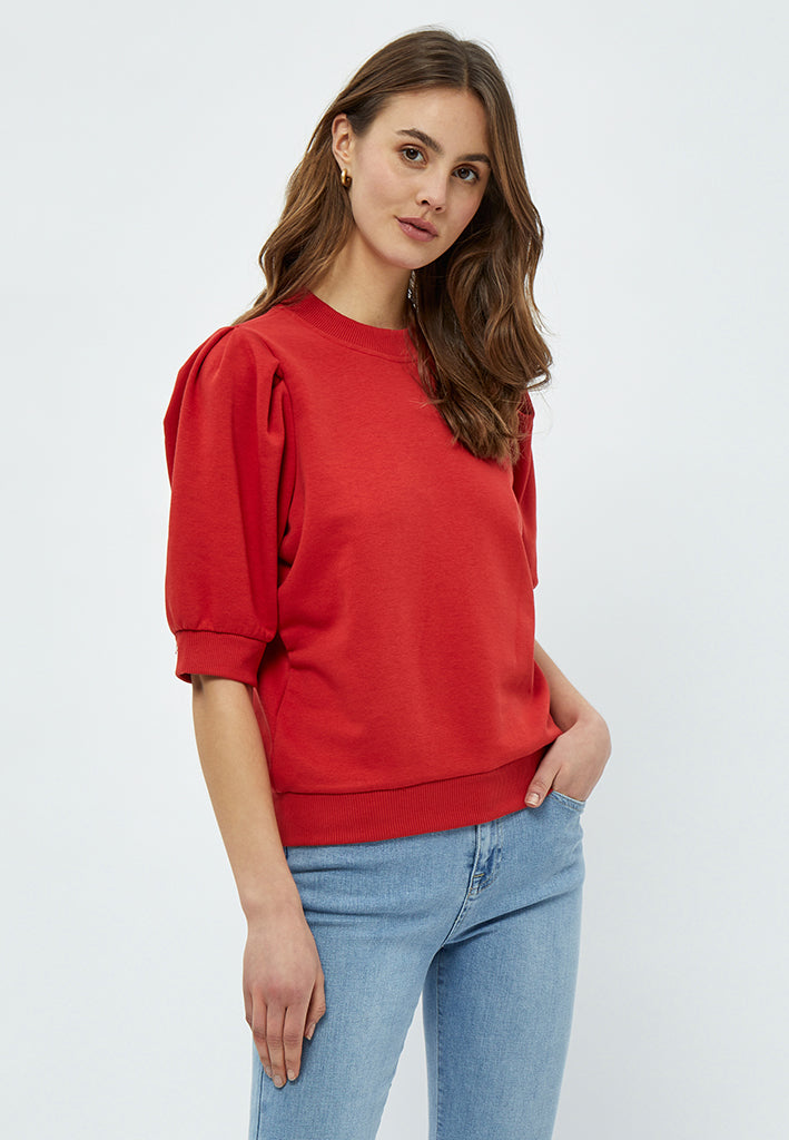 Minus Mika Sweatshirt Sweatshirts 6030 Lava Red