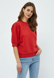 Minus Mika Sweatshirt Sweatshirts 6030 Lava Red
