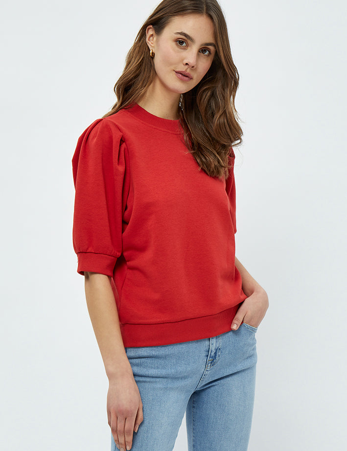 Minus Mika Sweatshirt Sweatshirts 6030 Lava Red