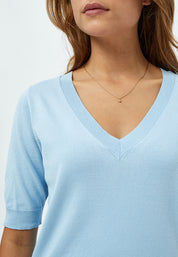 Minus MSMilla Strik T-Shirt T-Shirt 1048 Ice Blue