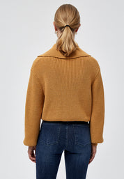Minus Milu strik pullover Pullover 254M Mineral Yellow Melange