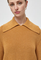 Minus Milu strik pullover Pullover 254M Mineral Yellow Melange
