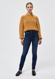Minus Milu strik pullover Pullover 254M Mineral Yellow Melange
