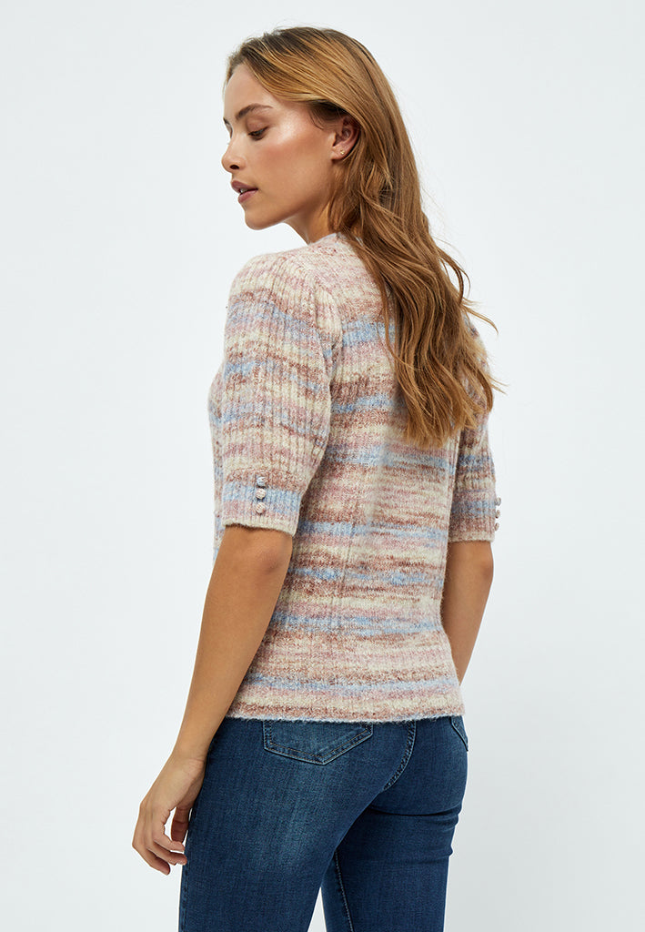Minus Miriam Strik T-Shirt T-Shirt 1048S Ice Blue Stripe