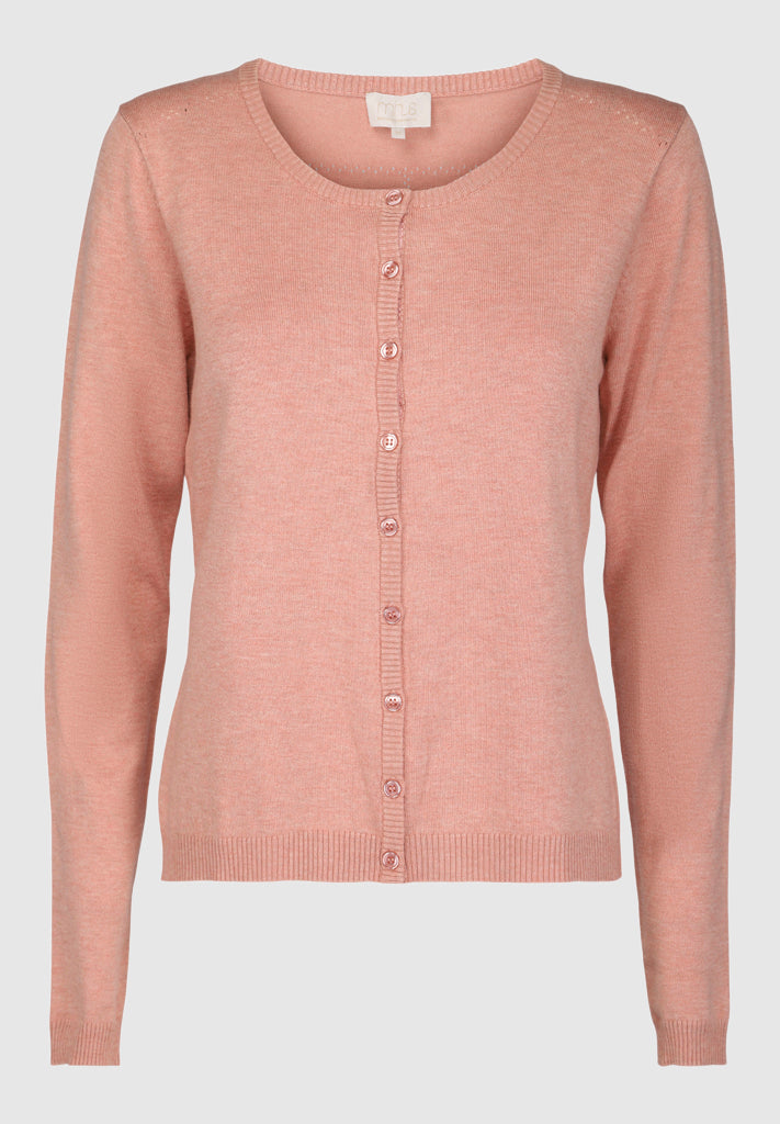 Minus MSNew Laura Cardigan Cardigans 251M Powder Rose Melange