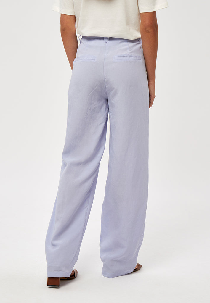 Minus MSSavi Tencel Pants Bukser 5016 Ibiza Blue