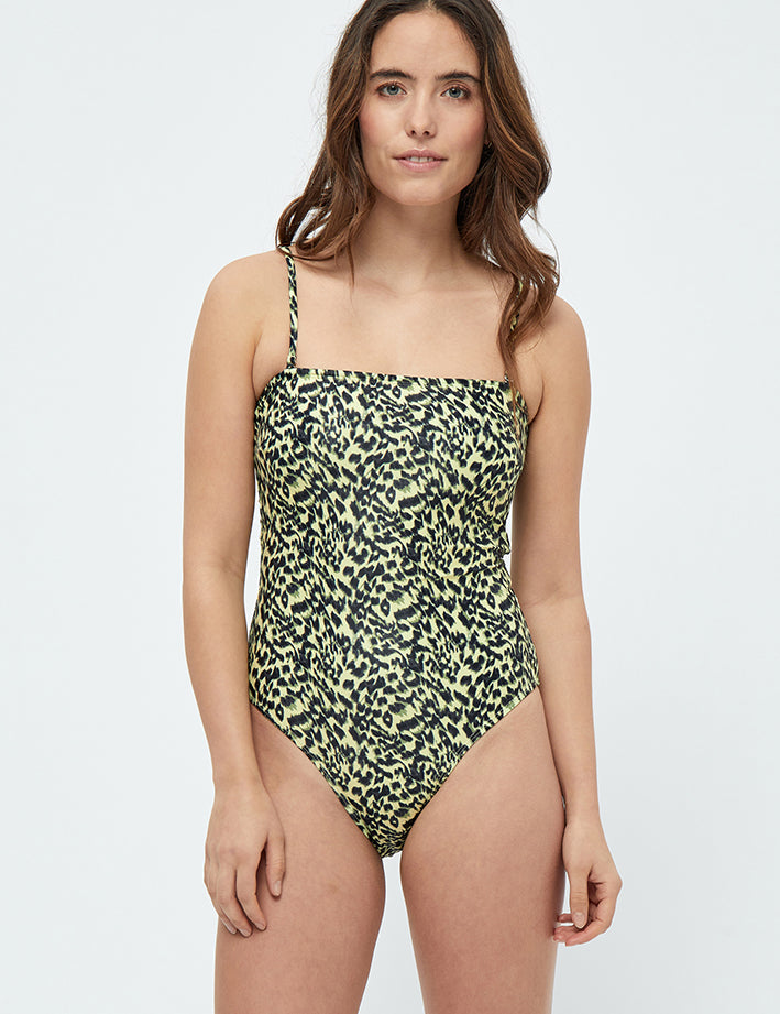 Minus Venia Badedragt Swimsuit 6023P YELLOW LEO PR